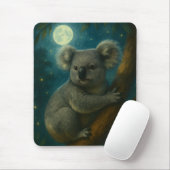 Moonlit Koala Perch Muismat (Met muis)