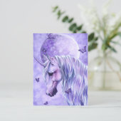 Moonlit Magische Briefkaart (Staand voorkant)