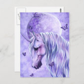 Moonlit Magische Briefkaart (Voorkant / Achterkant)