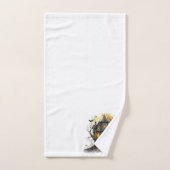 Moonlit Manor - Halloween Groeten in de schaduw Bad Handdoek (Handdoek)