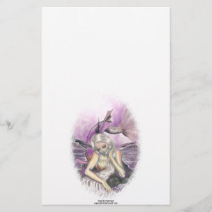 Moonlit Mermaid Stationery Briefpapier