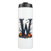 Moonlit Monogram W Thermosbeker (Voorkant)