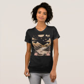 Moonlit Mountain Serenity T-shirt (Voorkant volledig)