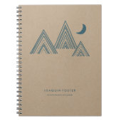 Moonlit Mountains Journal (Devant)