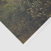 Moonlit Night over Country Chapel and Horse Riders Tissuepapier (Detail)