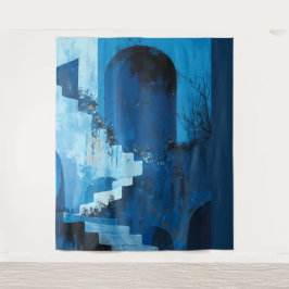 Moonlit Night Party Achtergrond, rechterkant, Wandkleed