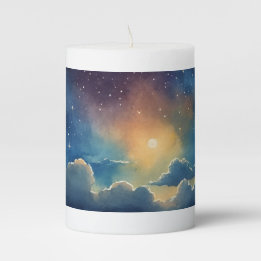 Moonlit Night Sky Kaars