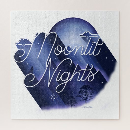 Moonlit Nights Puzzle (20x20) Legpuzzel (Verticaal)