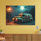 Moonlit Nostalgia Canvas Afdruk (Insitu (Woonkamer))