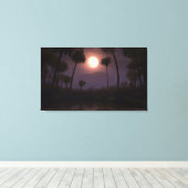 Moonlit Oasis (2012) Canvas Afdruk (Insitu (Houten vloer))