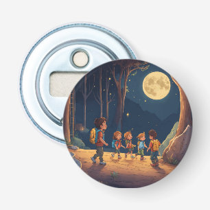 Moonlit Playtime Button Flesopener