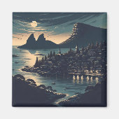 Moonlit Port Magneet (Voorkant)