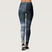 Moonlit Rain Lake Leggings - Atmospheric Design (Dos)