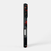 Moonlit Raven iPhone 16 Coque (Côté droit)