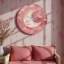 Moonlit Rustic Red Nursery & Kids' Room