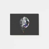 Moonlit Scooter Champ - Scooter Boy Artwork Post-it® Notes (Voorkant)