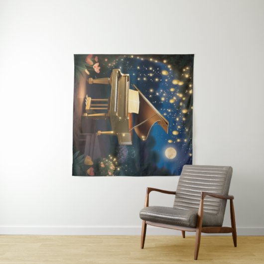 Moonlit Serenade #2 Wandkleed (In Situ (horizontaal))