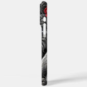Moonlit Serenity Wolf Portret Case-Mate iPhone Case (Achterkant / Links)