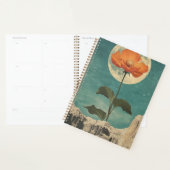 Moonlit Sinaasappel Bloom - Boho Charm Planner (Display)