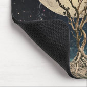Moonlit Tree & Blossoms Muismat (Hoek)