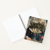 Moonlit Tree & Blossoms Notitieboek (Binnen)