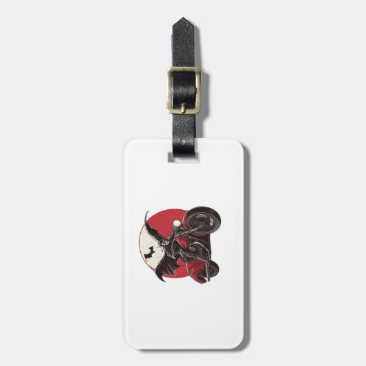  Moonlit Vampire Ride Bagagelabel (Voorkant verticaal)