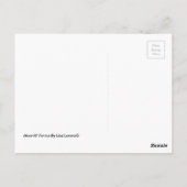 Moonlit Venice Post Kaart van Lisa Lorenz (Achterkant)