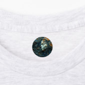 Moonlit Vrouw 3D Kunst Labels (Aangebracht)