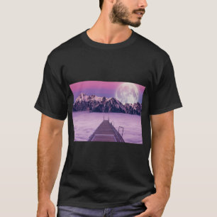 Moonlit Web Natuur-geïnspireerd T-shirt