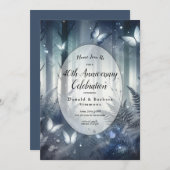 Moonlit Wings en Midnight Magic Jubileumfeest Kaart (Voorkant / Achterkant)