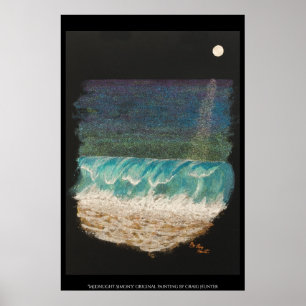 Moonlite oceaan poster