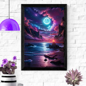 Moonlite Sky Poster