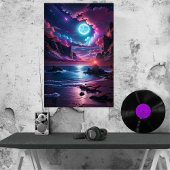 Moonlite Sky Poster