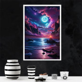Moonlite Sky Poster