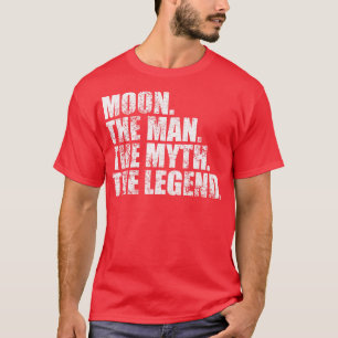 MoonMoon Familienaam Maan achternaam Maan Achterna T-shirt
