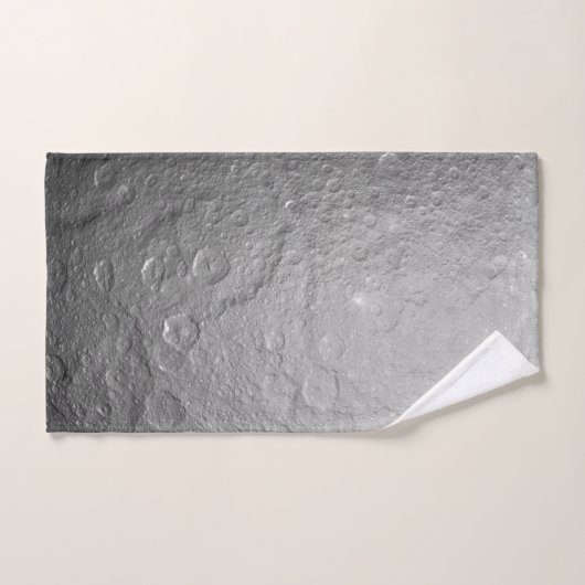 Moonoppervlak in de buitenruimte bad handdoek (Handdoek)