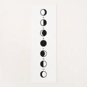 MOONPHRASE-crool Moderne motorfase Yogamat (Voorkant)