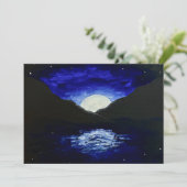Moonrise Greeting Card Kaart (Staand voorkant)