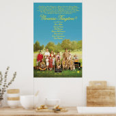Moonrise Kingdom Movie Poster (Keuken)