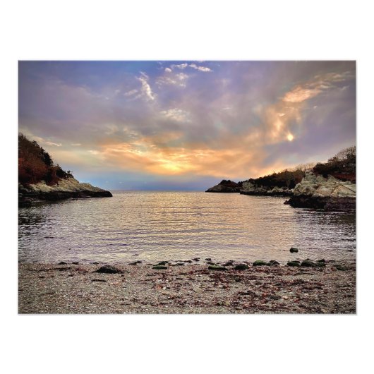 Moonrise koninkrijk foto afdruk (Voorkant)