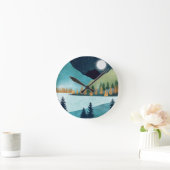 Moonrise Lake Ronde Klok (Huis)