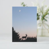 Moonrise Magische Blank Wenskaarten Kaart (Staand voorkant)