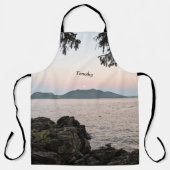 Moonrise over de San Juan-eilanden Schort (Voorkant)