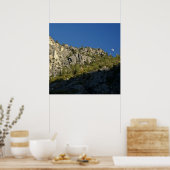 Moonrise over Kings Canyon Poster (Keuken)