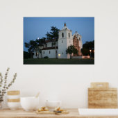 Moonrise over oude missie poster (Keuken)