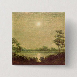 Moonrise Vierkante Button 5,1 Cm