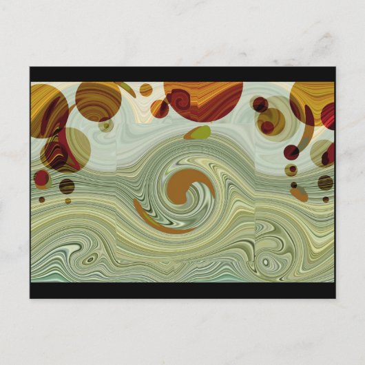 MOONS VAN Neptune - Abstract Briefkaart (Voorkant)