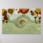 MOONS VAN Neptune - Abstract Poster (Voorkant)