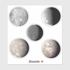 Moons van Uranus Sticker Sheet