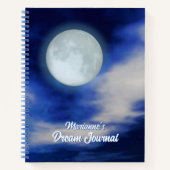 Moonscape avec Moonlit Clouds Dream Journal (Devant)